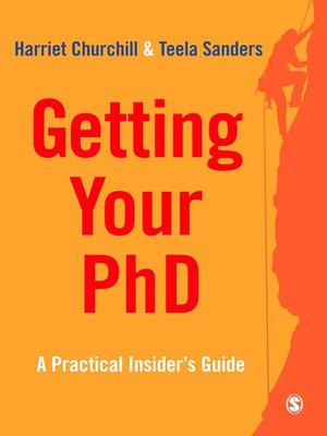 cover image of Getting Your PhD